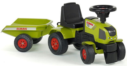 Odstrkovadlo - traktor Claas s volantem a valníkem