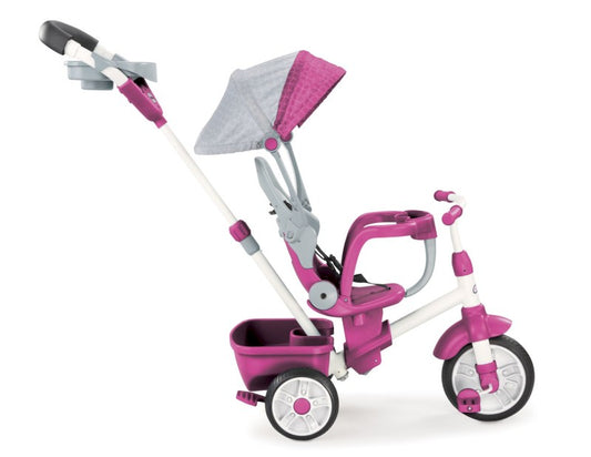 Little Tikes Tříkolka 4v1 Perfect Fit růžová