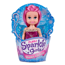 Princezna zimní Sparkle Girlz malá v kornoutku blond vlasy