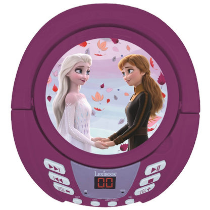 Lexibook CD přehrávač Frozen s bluetooth a světelnými efekty
