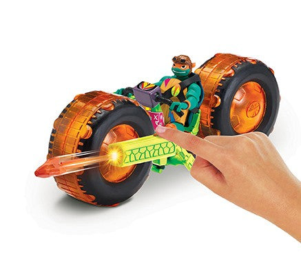 Želvy Ninja motorka s figurkou Leonardo