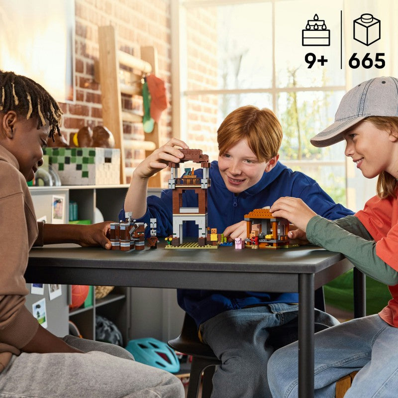LEGO® Minecraft® 21278 Základna plenitelů a Ničitel