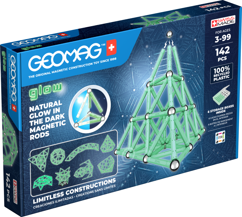 Geomag Glow 142 dílků