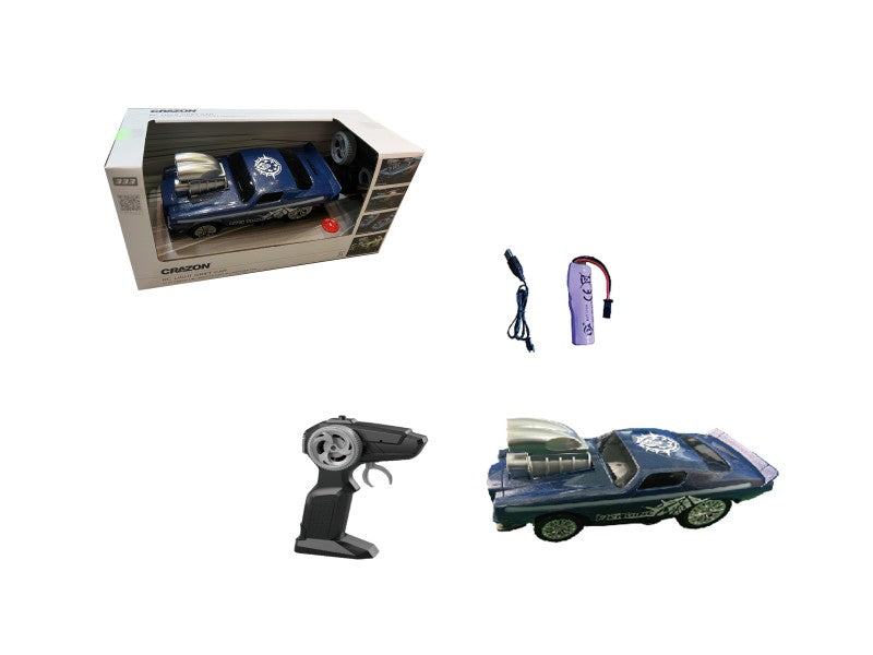 RC auto Drift modrá