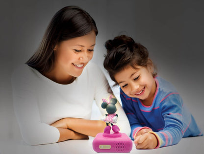 Lexibook budík Minnie se svítící figurkou