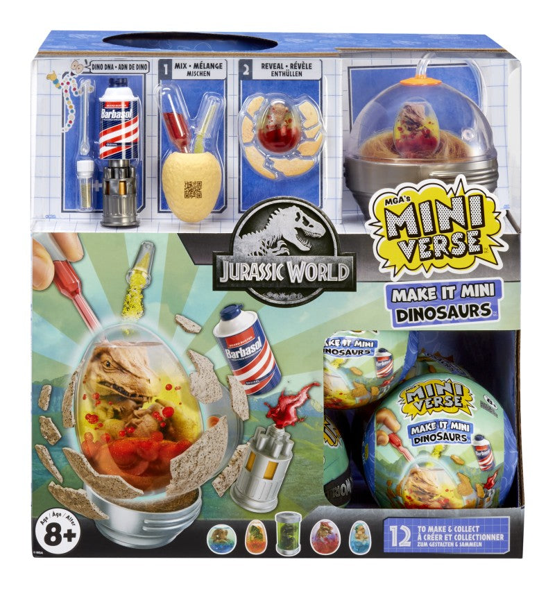 MGA's Miniverse - Make it Mini Dinosauři (Jurský svět), PDQ