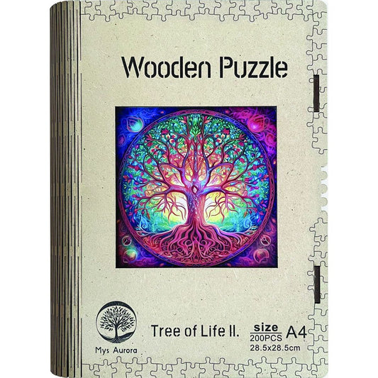 Wooden puzzle Tree of Life II. A4