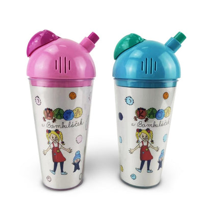 Kája a Bambuláček Bublifukový Shaker růžový