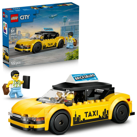 LEGO® 60487 City Žlutý taxík