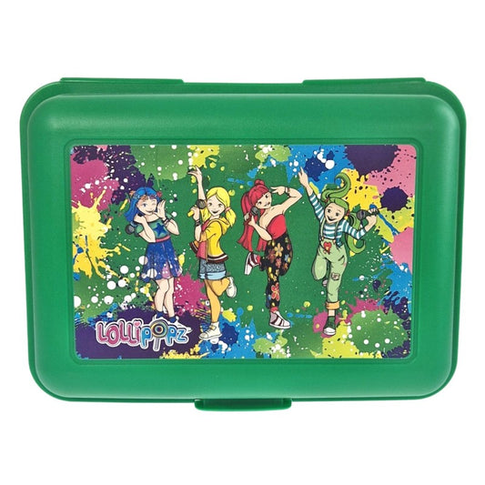 Lollipopz Svačinový box zelený