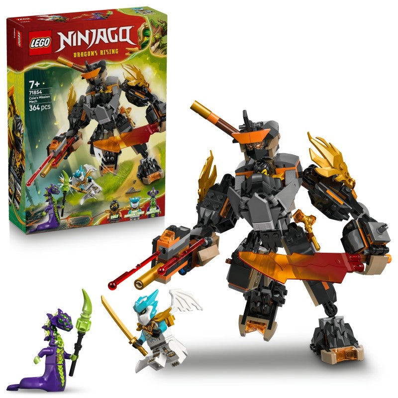 LEGO® 71854 NINJAGO®Coleův expediční robot a dračí Zane