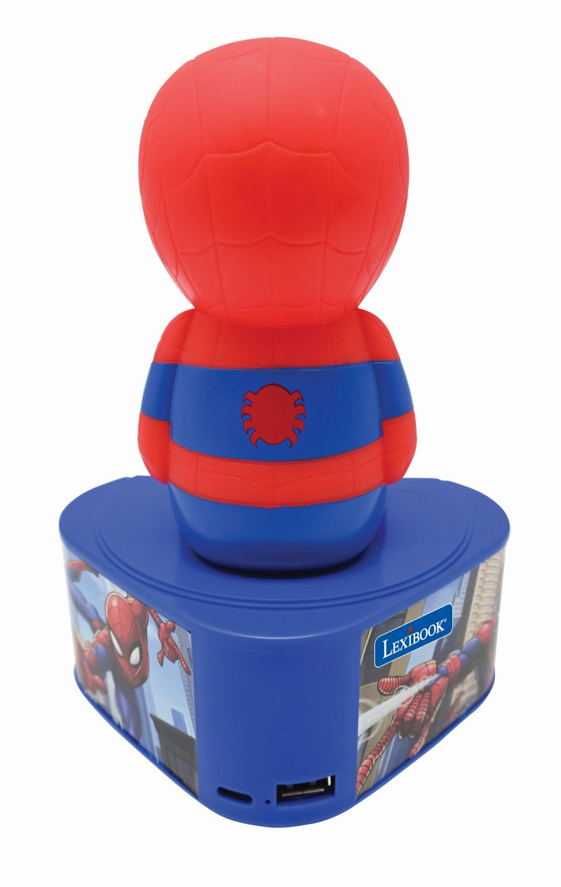 Lexibook bluetooth reproduktor se svítící figurkou Spiderman
