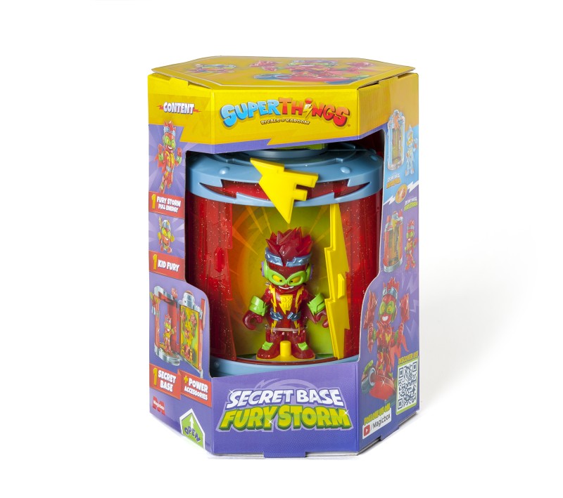 Figurka SuperThing S Tajná základna Furry Storm