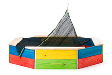 Pískoviště dřevěné - barevné