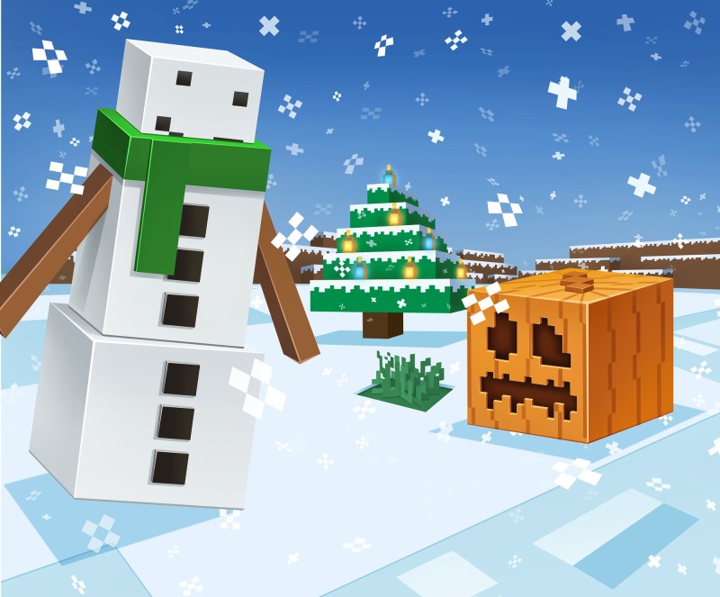 Minecraft adventní kalendář