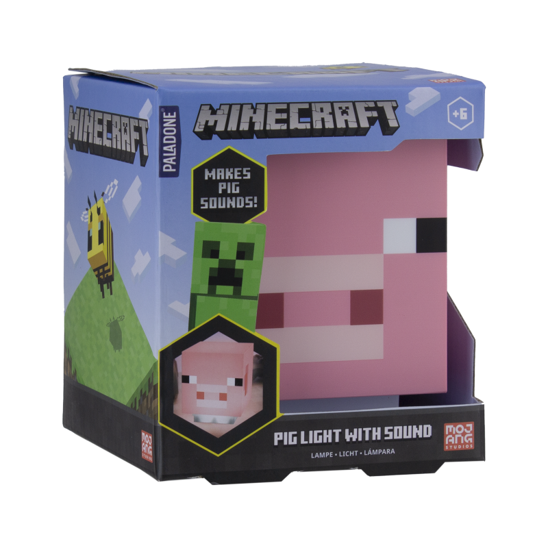 Světlo Minecraft prasátko