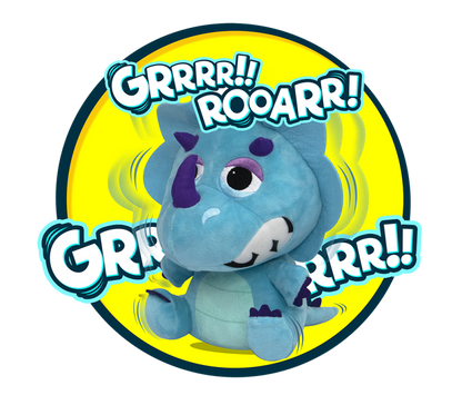 Dinosaurus ve vajíčku Roarasaurus