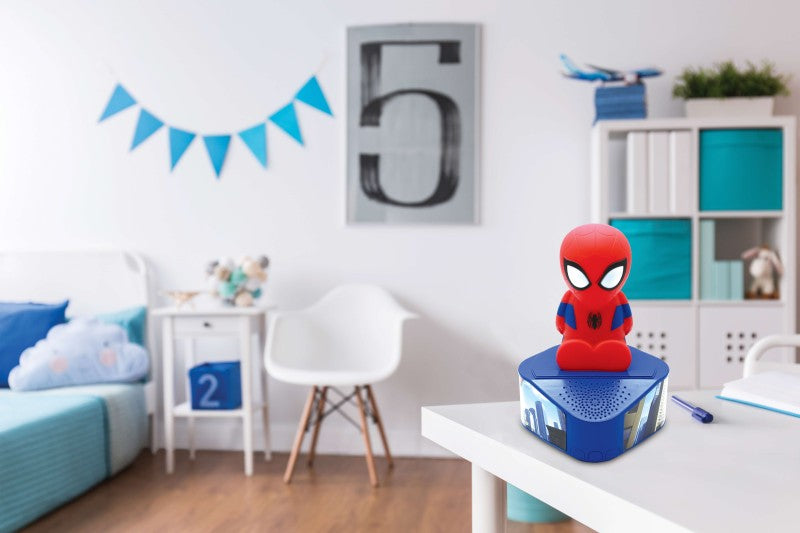 Lexibook bluetooth reproduktor se svítící figurkou Spiderman