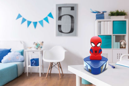 Lexibook bluetooth reproduktor se svítící figurkou Spiderman