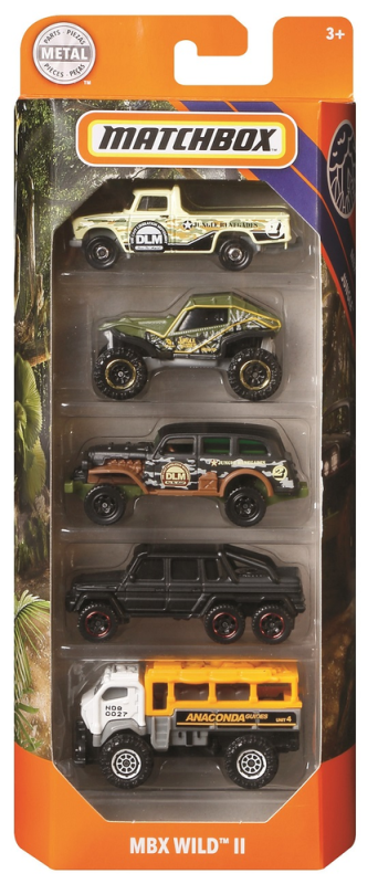 Matchbox Angličák 5ks MBX Marine Rescue