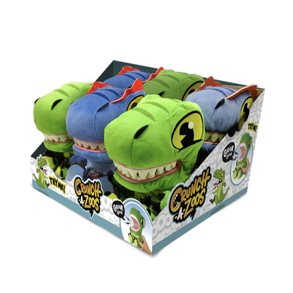 Crunchazoos dinosaurus modrý