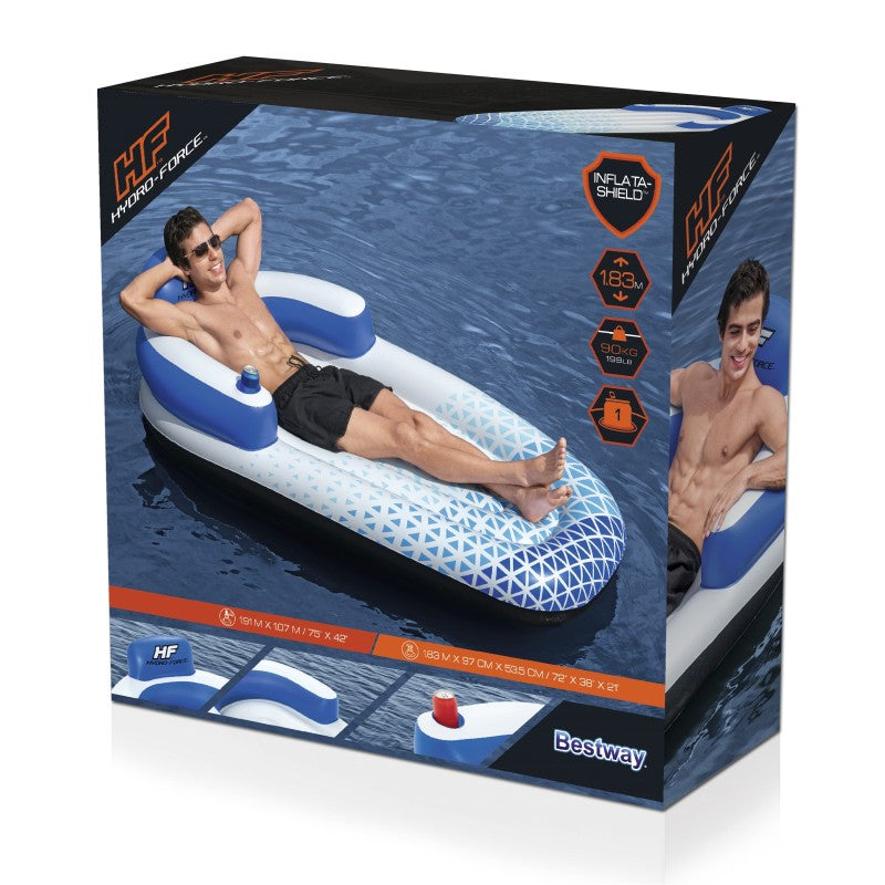Nafukovací lehátko Indigo Wave 1,91 m x 1,07 m