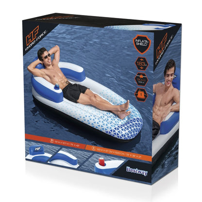 Nafukovací lehátko Indigo Wave 1,91 m x 1,07 m