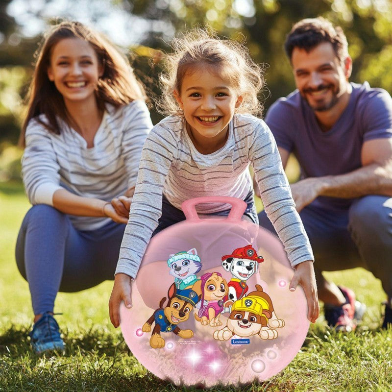 Lexibook skákací míč růžový Tlapková patrola