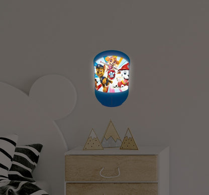 Lexibook stolní a nástěnná lampička Tlapková patrola
