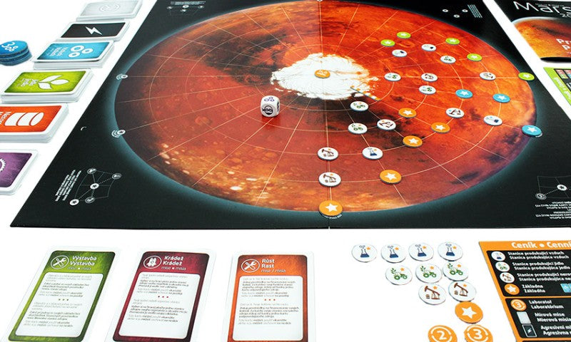 Strategická desková hra MARS 2049