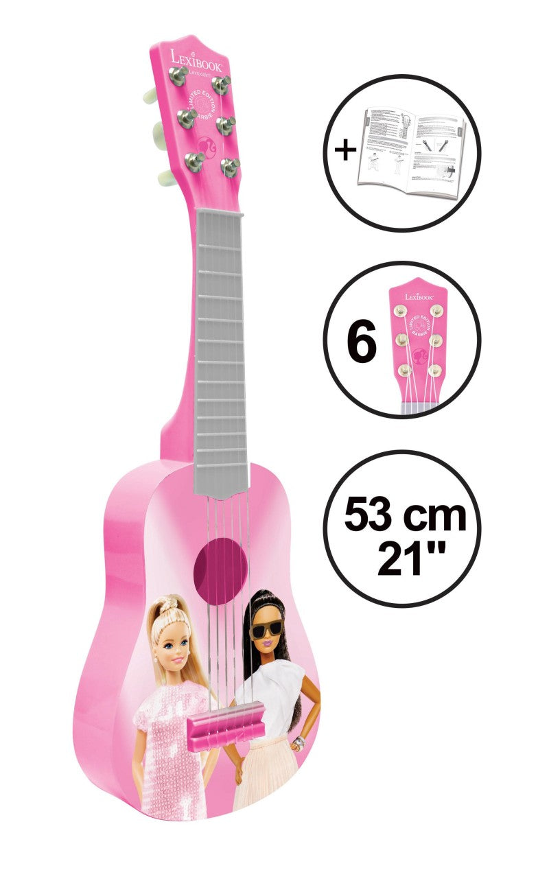 Lexibook moje první kytara Barbie - 21"/53 cm