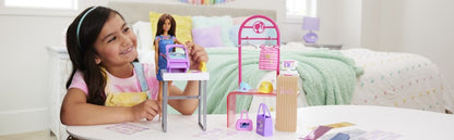 Barbie módní design studio s panenkou