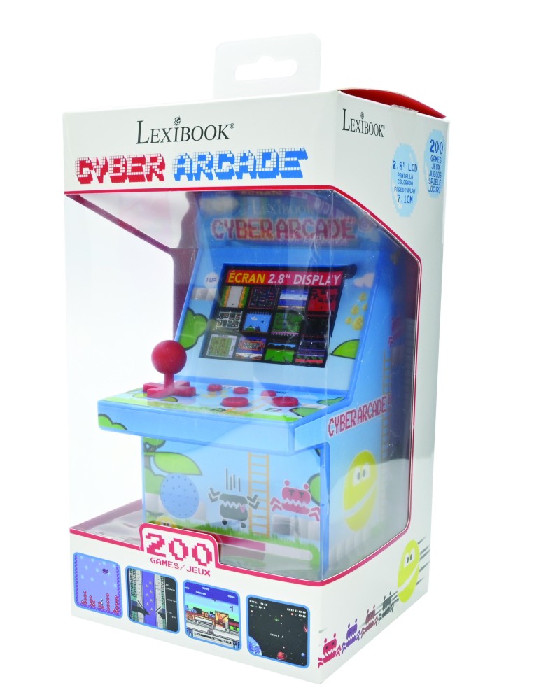 Lexibook herní retro konzole s barevnou LCD 2.8''obrazovkou - 200 her