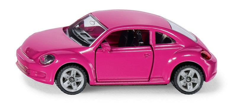 SIKU Blister - VW Beetle růžový s polepkama