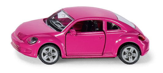 SIKU Blister - VW Beetle růžový s polepkama