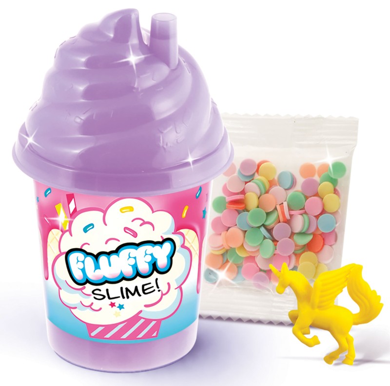 So Slime Fluffy kelímek fialový