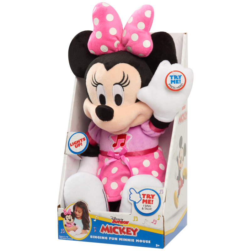 Mickey Mouse zpívající plyšák-Minnie