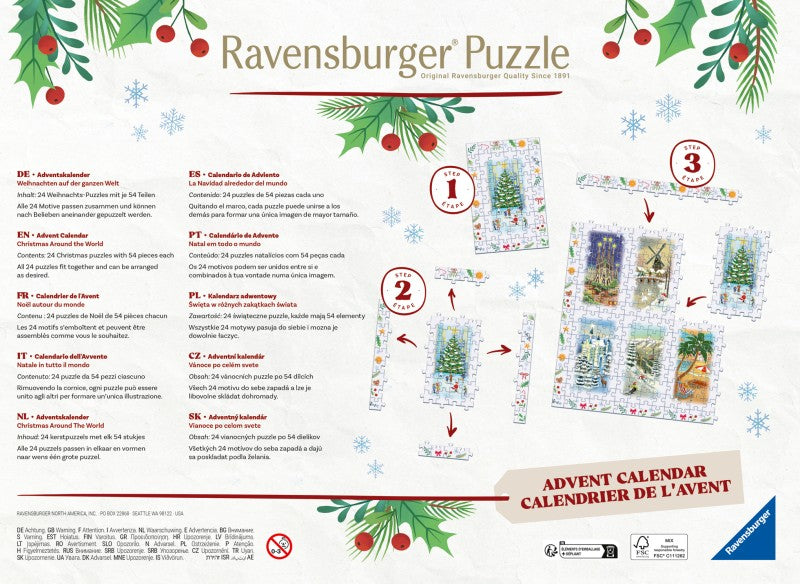 Adventní kalendář Minipuzzle 2025