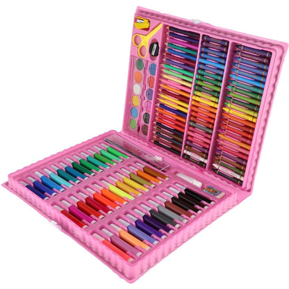 Sada na malování - Art box kreativní sada s jednorožcem 160ks v plastovém kufříku 34x27x3,5cm
