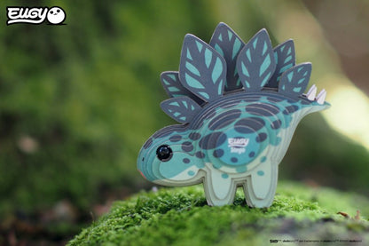 EUGY Stegosaurus 3D kartonová skládačka