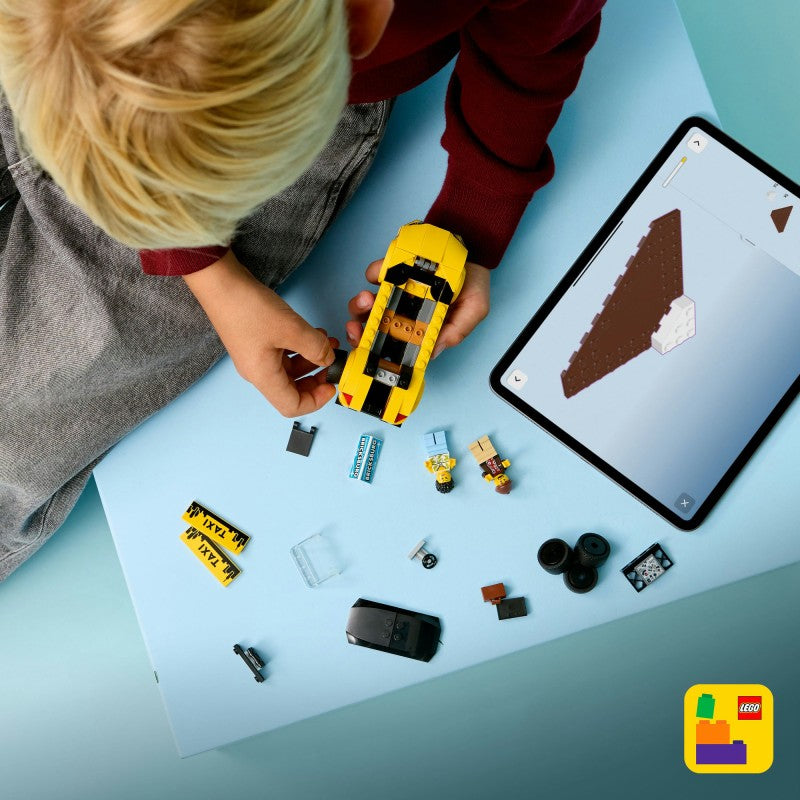 LEGO® 60487 City Žlutý taxík