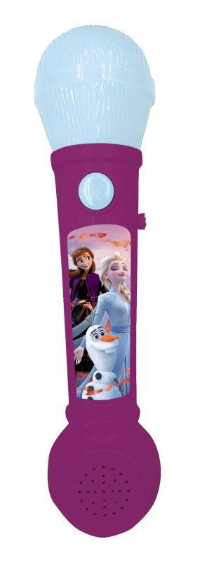 Lexibook svítící mikrofon Frozen s melodiemi