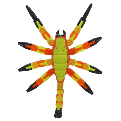 Klixx Creaturez Škorpion zeleno-oranžový