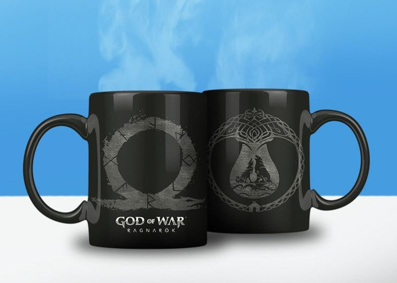Hrnek měnící God of War Ragnarok
