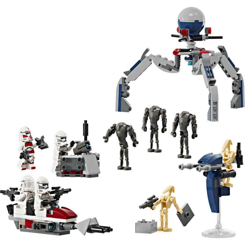LEGO® Star Wars™ 75372 Bitevní balíček klonového vojáka a bitevního droida