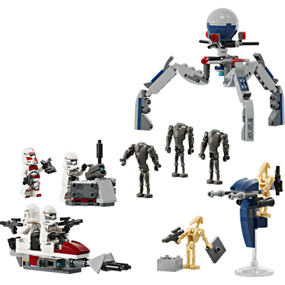 LEGO® Star Wars™ 75372 Bitevní balíček klonového vojáka a bitevního droida