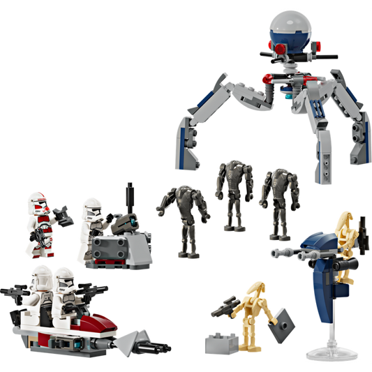 LEGO® Star Wars™ 75372 Bitevní balíček klonového vojáka a bitevního droida