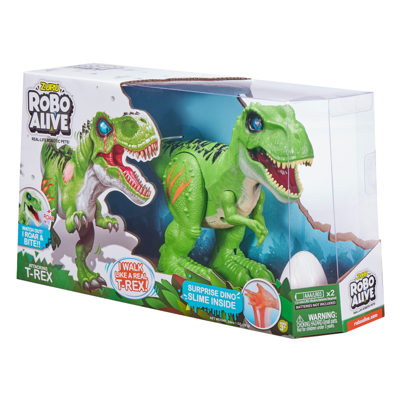 Robo alive T-Rex šedý