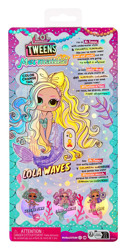 L.O.L. Surprise! Mořské panny - Tweens panenka - Lola Waves