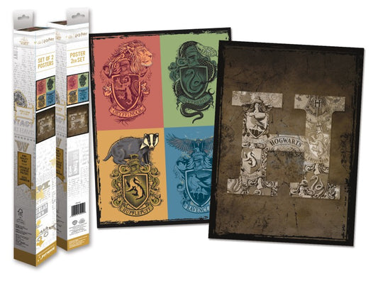 Harry Potter set plakátů mini  Tombs/Scrolls (2ks)